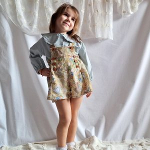 Alternative view of Salopeta cu fusta pantalon bunny