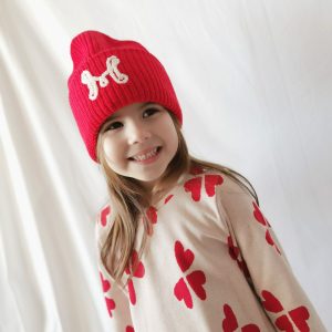 Alternative view of Rochie lejera red hearts