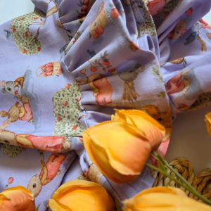 Alternative view of Rochie lejera lavander bunny - unicat